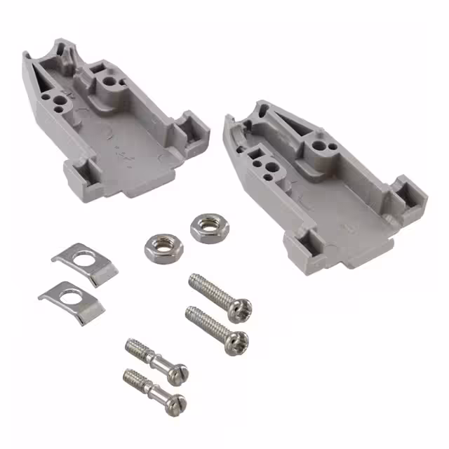 40-9709HX Cinch Connectivity Solutions AIM-Cambridge  Capots de connecteurs D-Sub en forme de D